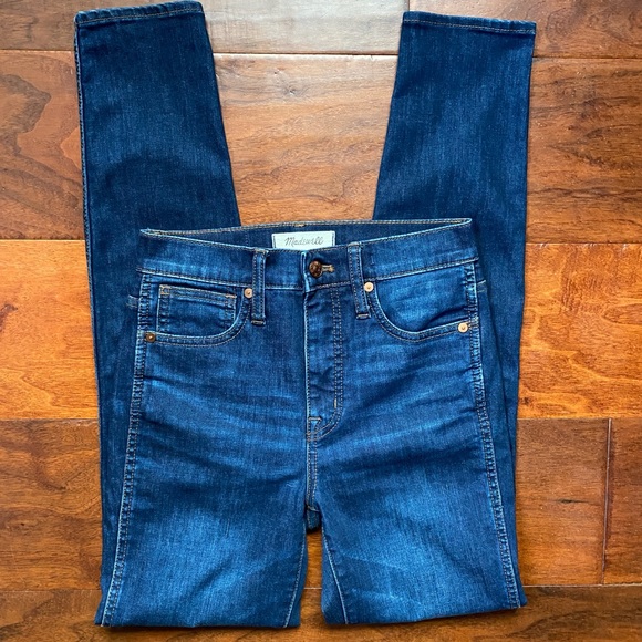 Madewell 10” High Rise Skinny 24T - Picture 1 of 6